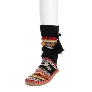 MUK LUKS 50th Anniversary Kid's Slipper Socks - Large (1-3)